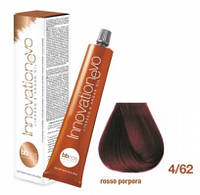 Стойкая Краска Для Волос BBCos Innovation Evo Hair Color Cream № 4/62 Красный Пурпурный, 100 Мл
