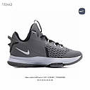 Nike LeBron Witness V Леброн Вітнес 5 сірі чоловічі баскетбольні кросівки, фото 4