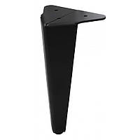 Мебельная Ножка для мягкой мебели h=18,1 см черная