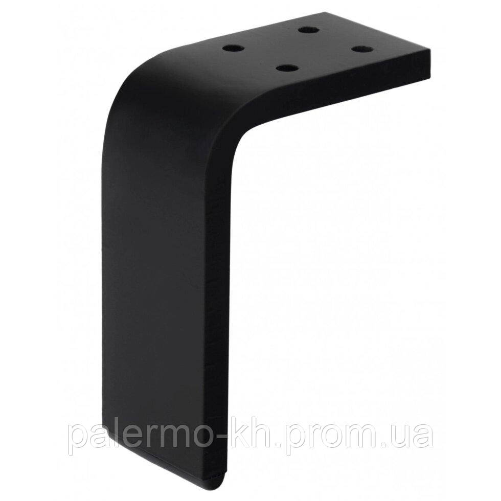 Мебельная Ножка для мягкой мебели h=10 см черная - фото 1 - id-p1006435395
