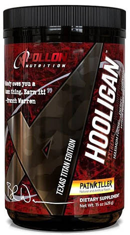 Передтренувальний комплекс Apollon Nutrition Hooligan 40 Serv. 428 g, фото 1