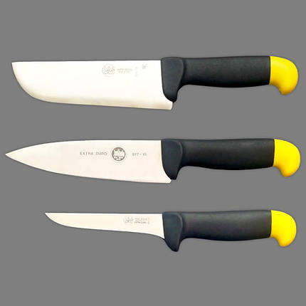 Набір кухонних ножів Due Buoi / Дуе Буаї, Hunter Kit, 3 шт. (Італія), фото 2
