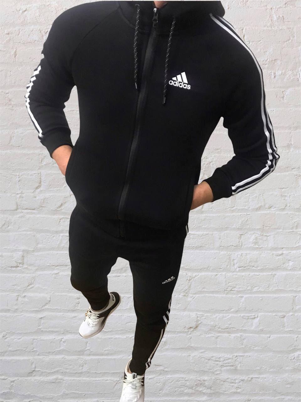 Теплий чоловічий спортивний костюм Adidas Almighty