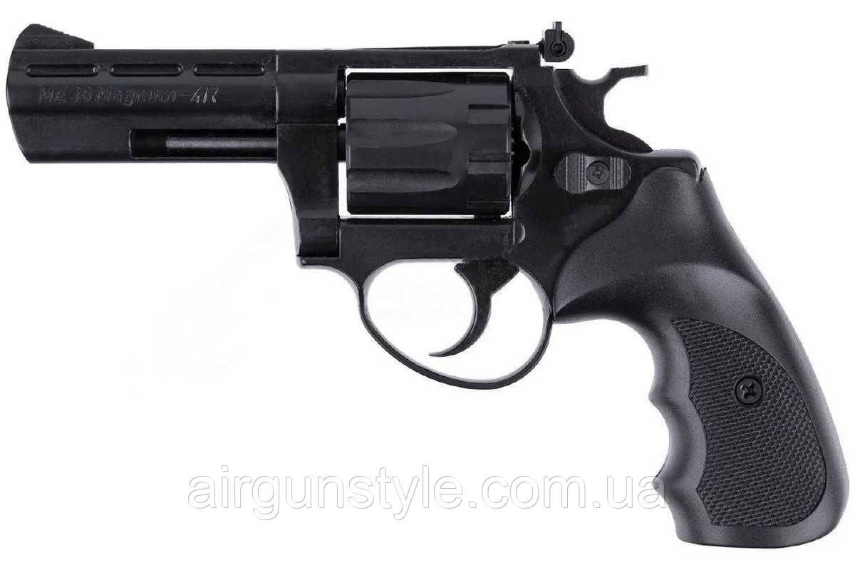 Револьвер під патрон Флобера Cuno Melcher-ME 38 Magnum 4R (чорний, пластик)