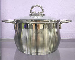 Каструля Fissman Monica 2.6 л з кришкою SS-5402.18