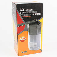 Внутренний угловой фильтр для аквариума SunSun JP-092