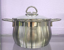 Каструля Fissman Monica 3.6 л з кришкою SS-5403.20