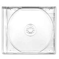 CD box  JB прозрачный трей 1CD 200 pcs. Delux