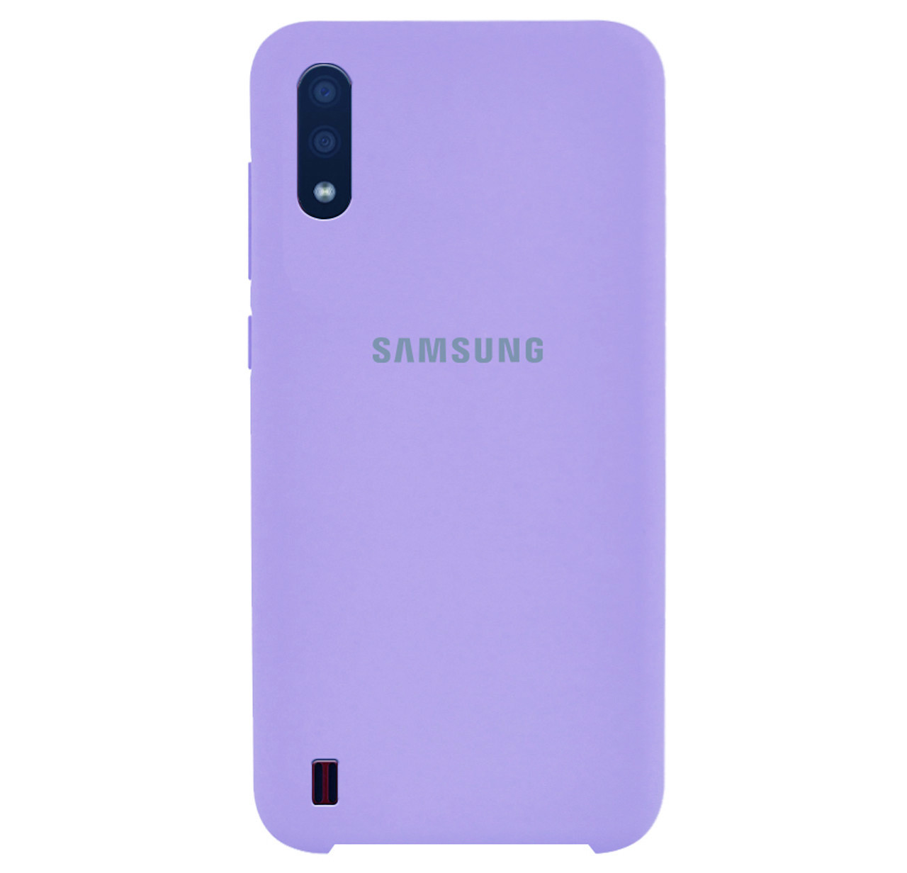 Чохол Silicone case для Samsung Premium A01 Lilac (13) ліловий, фото 1