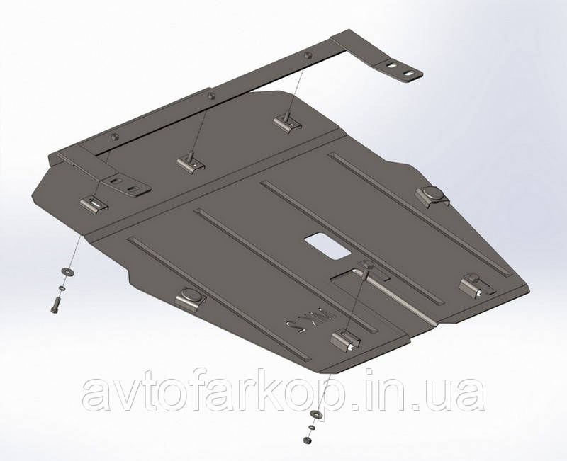 Захист двигуна Mini Cooper (R56)(2006-2013)(Захист двигуна Міні купер Р56) Автопристрій, фото 1