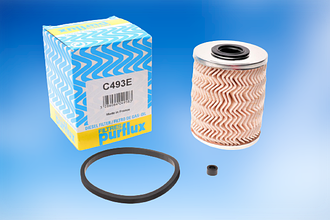 Паливний фільтр на Renault Megane 2 1.9dci (h=92 мм)/Purflux C493E