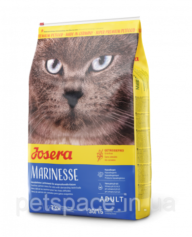 Корм Josera Marinesse (Йозера Марінезе при харчовій непереносимості), 10кг.+БЕЗКОШТОВНА ДОСТАВКА!