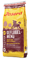 Сухой корм Josera Geflugel-Menu (Йозера с высоким содержанием мяса птицы) 15кг.+БЕЗКОШТОВНАЯ ДОСТАВКА!