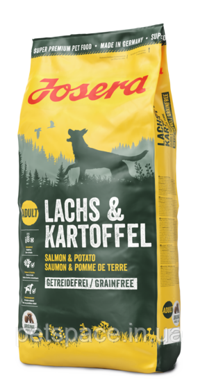 Корм Josera Lachs&Kartoffel (Йозера з лососем та картоплею) 15кг+БЕЗКОШТОВНА ДОСТАВКА!