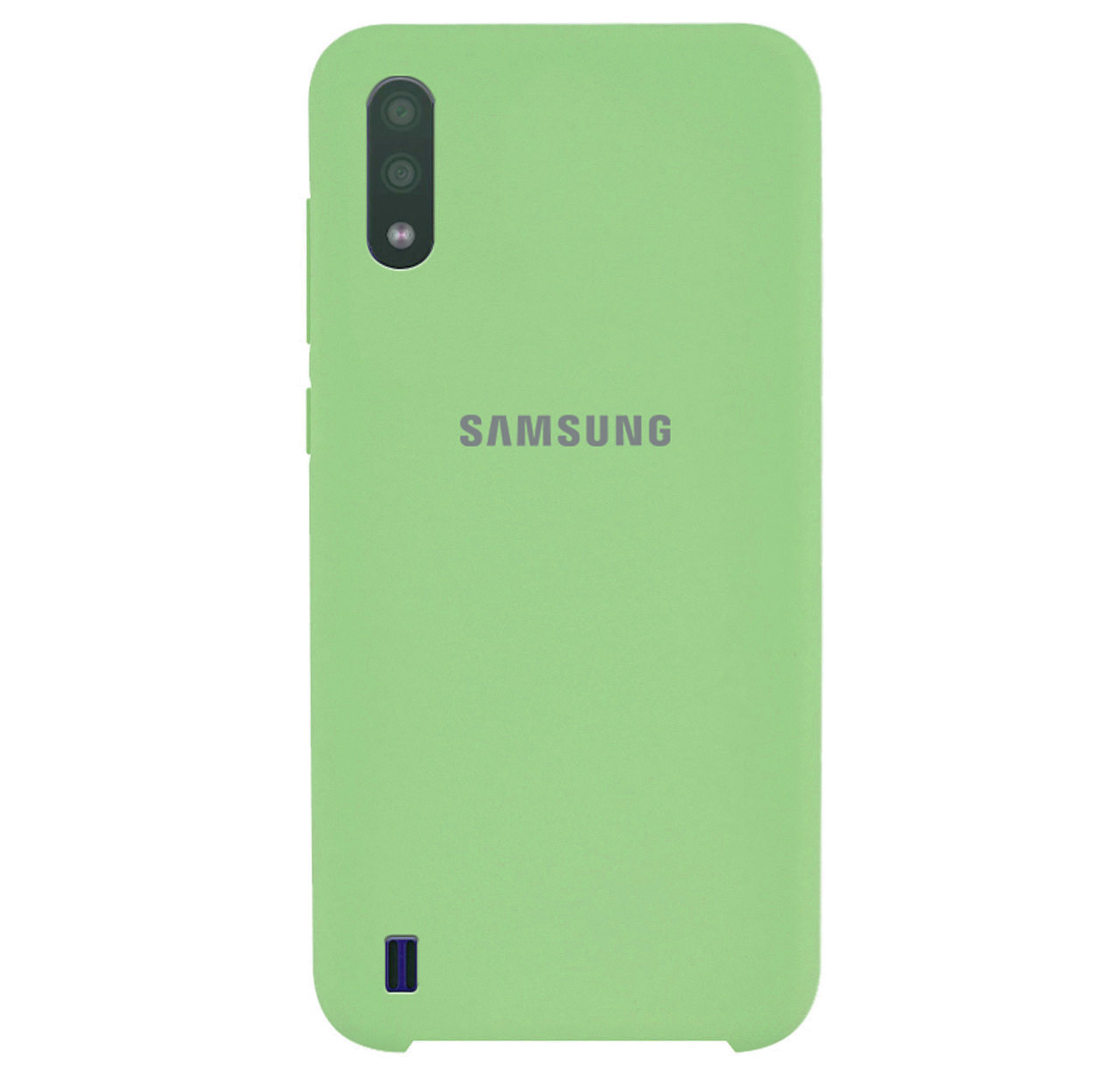 Чохол Silicone case для Samsung Premium A01 Mint (19) м'ятний, фото 1
