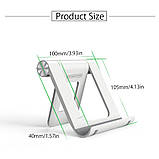 Підставка Ntonpower для мобільного телефона/планшета (колір: світлосірий), фото 2