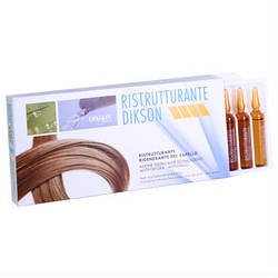 Ампули миттєвої дії для відновлення дуже пошкодженого волосся Dikson Ristrutturante 12*12 мл