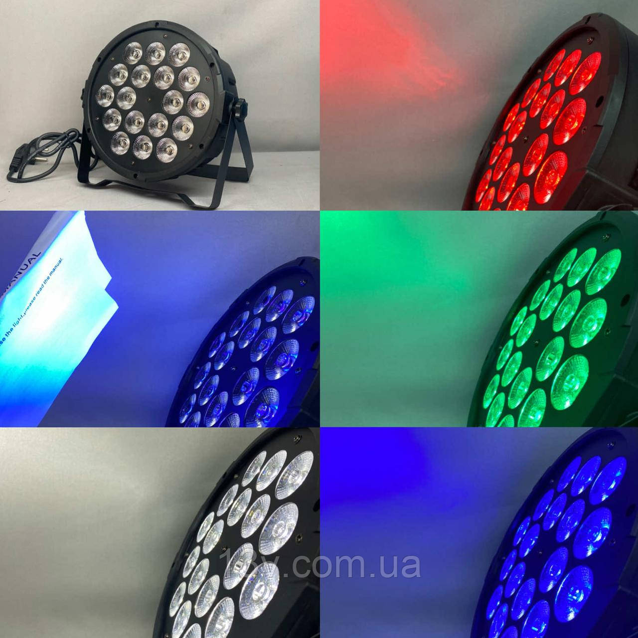 Пар City Light ND-30B LED PAR LIGHT 18*4W 4 в 1 RGBWuV