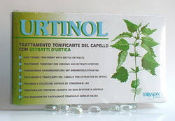 Ампули з екстрактом кропиви від жирної шкіри голови та себореї Dikson URTINOL 10*10 мл