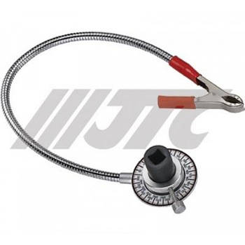 Шкала доворотна сталева 1/2" із затискачем