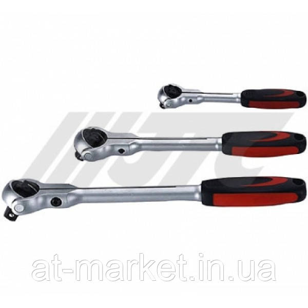 Трещотка с вращающейся головкой 1/2" 72зубца 305мм