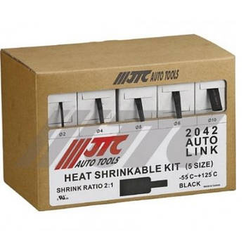 Комплект термоусадкових трубок (5 типорозмірів)
