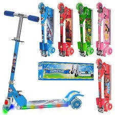 Самокат Триколісний SC 3-5 сталь, світяться колеса