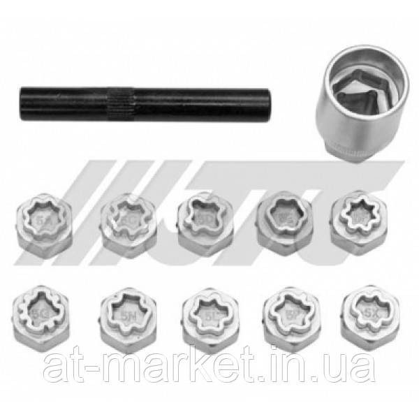 Набір головок для секретних болтів MB 12 од., фото 1