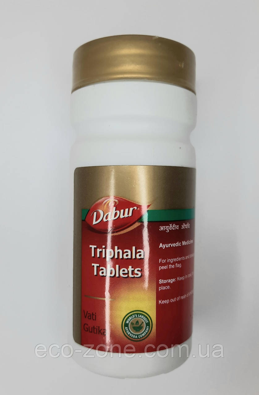 Трифала Дабур 60 таблеток Індія. Tripahla Dabur. Термін до 06/2026