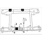Набір для зняття/установки сайлентблоків підрамника MB ML, фото 2