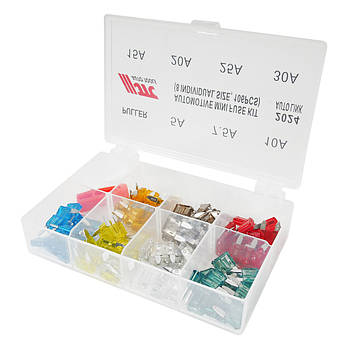 Комплект запобіжників автомобільних міні 106ед.