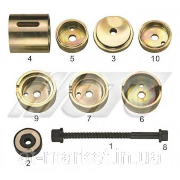 Набір для заміни сайлентблоків підрамника MB W211, W220, W203, фото 1