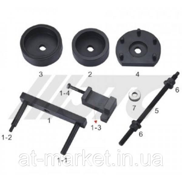 Набір для зняття/установлення сайлентблоків трансмісії BMW X5 до 2003 р.в., фото 1