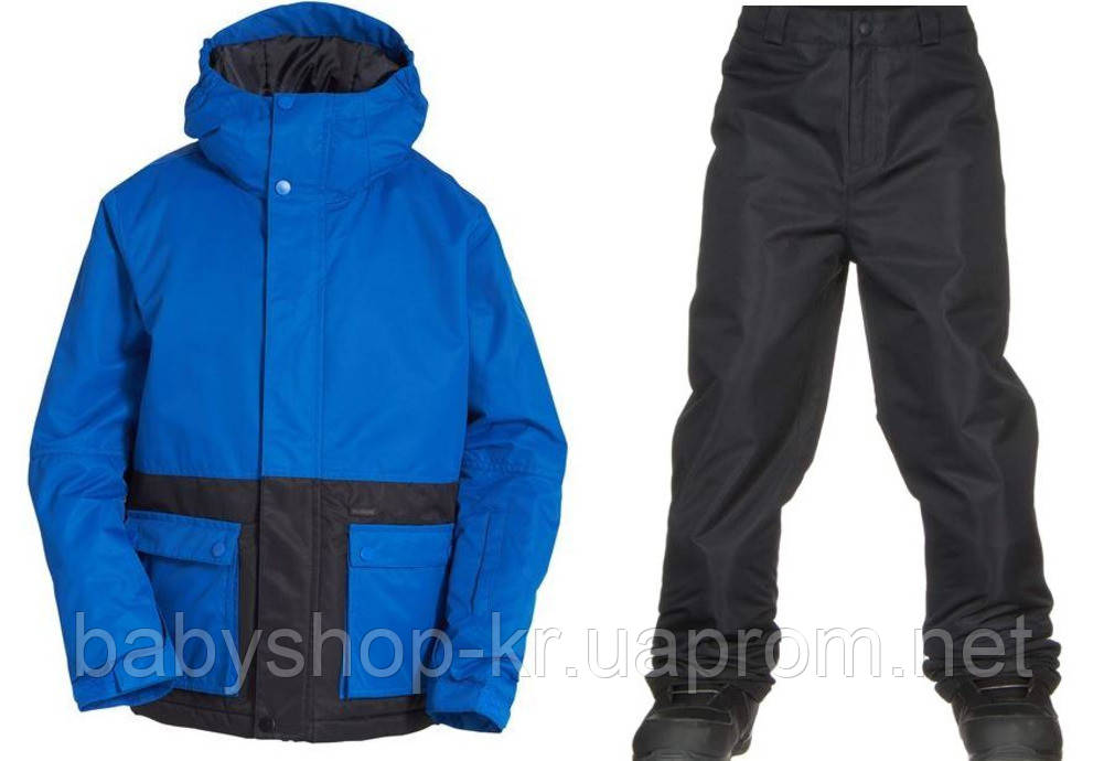 Зимовий мембранний комплект куртка і штани Obermeyer/Billabong 10К/10К лижний костюм для хлопчика 164,170,176