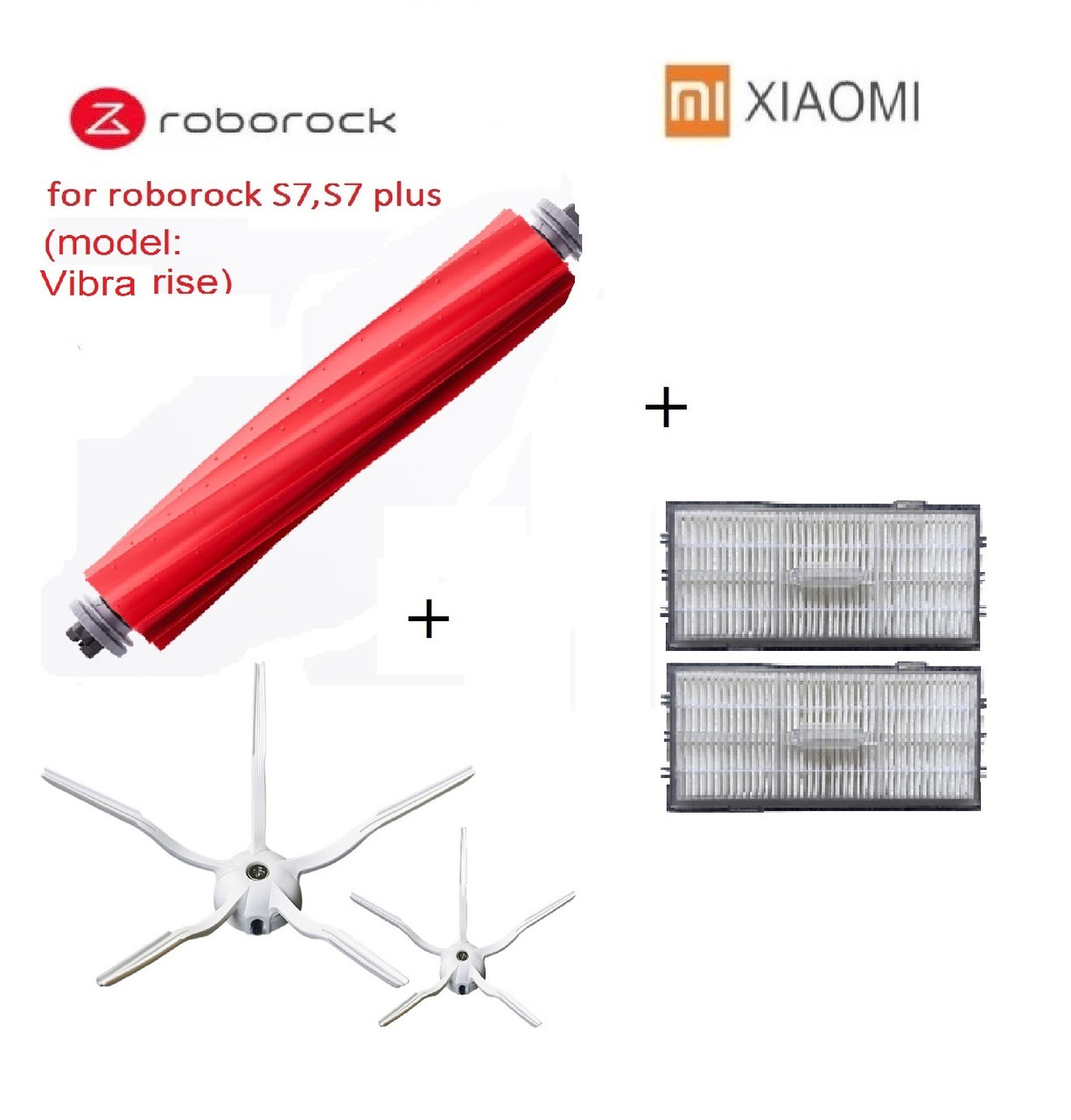 Комплект для робота-пилососа Xiaomi RoboRock S7  S7 Plus T7 T7Plus (VibraRise)