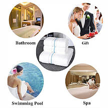Набор Полотенец Hotel & Spa - Комплект Банных Полотенец : 1 шт-70*140 см, 2 шт-35*75 см Белые, фото 3