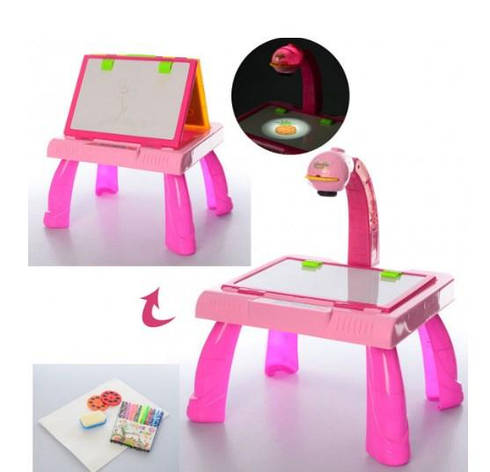 Столик мольберт для малювання з проектором, фото 1