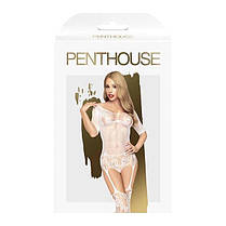 Бодістокінг з закритим боді і панчохами Penthouse - Sugar Drop S / L, фото 4