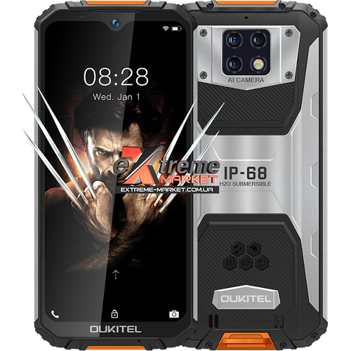 OUKITEL WP6 6/128GB Orange/Black, 10000 mAh, IP69K, 48 Мп, Дисплей 6.3 ...