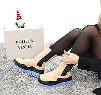 Жіночі черевики Bottega Veneta Beige Sole