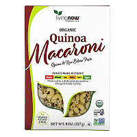 Макарони Organic Quinoa Macaroni Now Foods 227 г