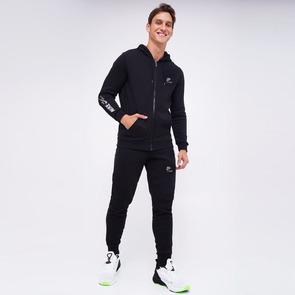 Nike air fleece tracksuit hot sale