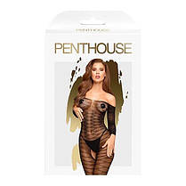 Бодістокінг з довгими рукавами Penthouse - Dreamy Diva Black XL, фото 4