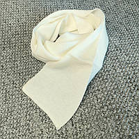 Детский вязаный шарф (шарфик) для мальчика или девочки 3917 Бежевый