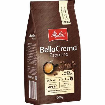 Кава в зернах Coffee Melitta BellaCrema Espresso 1кг