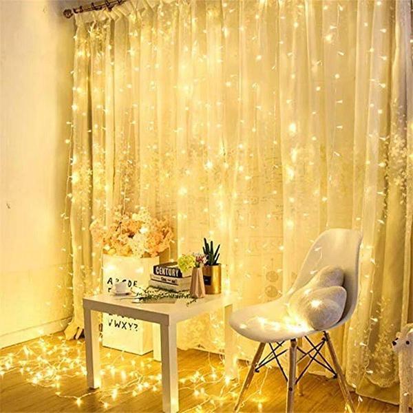 Гірлянда штора RD-9003 200 mini led 2х2 м Теплий білий