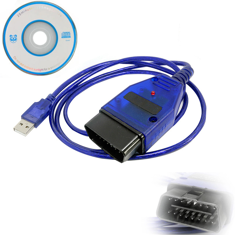 Сканер для авто VAG COM 409.1 KKL OBD2 USB, фото 1