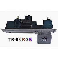 Камера заднего вида Prime-X TR-03 Porsche, Audi, VW (в ручку багажника) Разъем RGB (штатный)