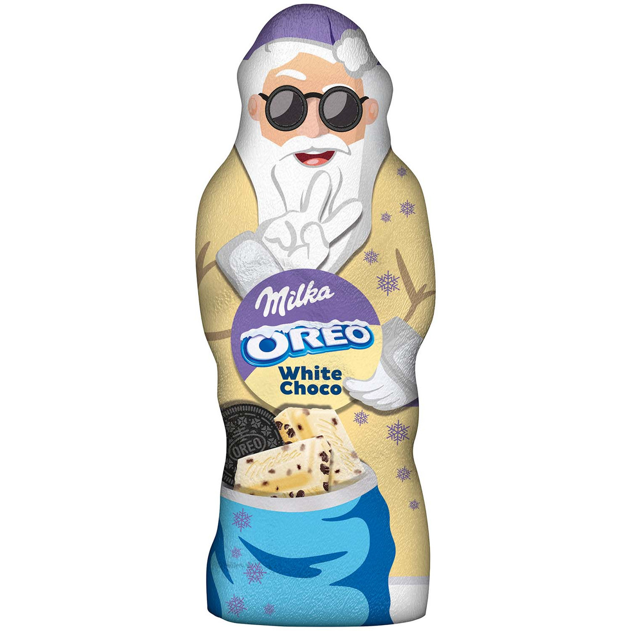 Великий Дід Мороз Milka Oreo White Choco 100g