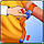 Венозний джгут кровоспинний з застібкою, помаранчевий, фото 5